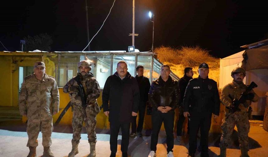 Kilis’te yılbaşı gecesi bin 139 personel görev başında