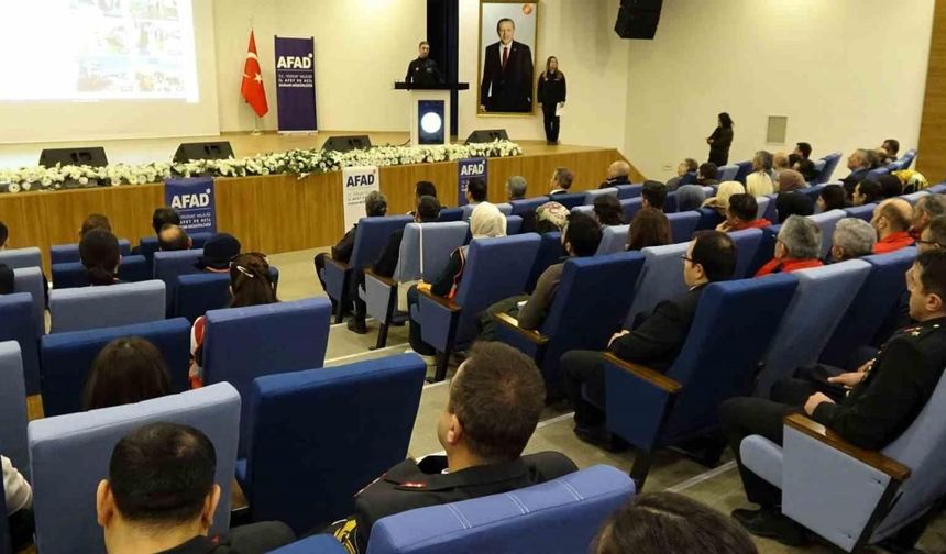 Yozgat’ta AFAD İl Müdürlüğünce anma programı düzenlendi