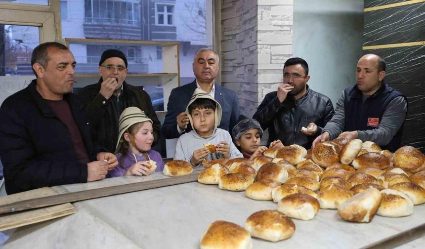 438 Kırşehirli Çanakkale Şehidi anısına 438 seferberlik ekmeği yaptı