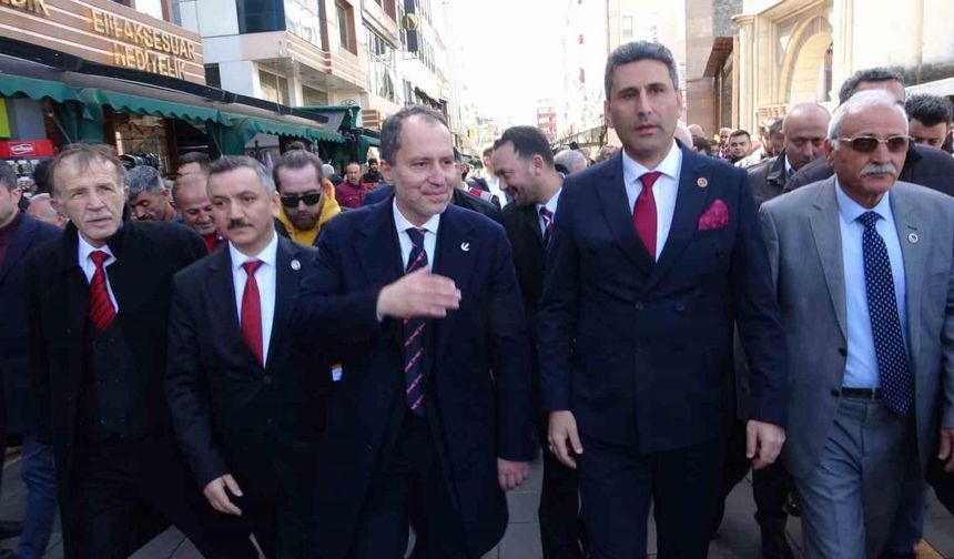 Fatih Erbakan: "Milli Görüş belediyeciliğinin 94 ruhunu taşıyan Yeniden Refah Partisi’nde buluşmamız lazım"