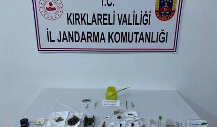 Kırklareli’nde uyuşturucu operasyonu: 13 gözaltı