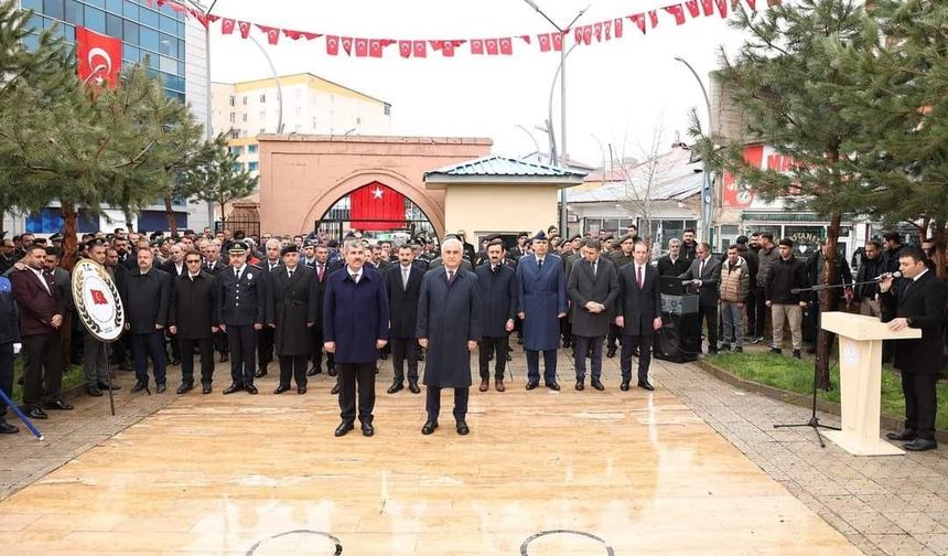 Muş’ta 18 Mart Çanakkale Zaferi ve Şehitleri Anma Günü programı düzenlendi