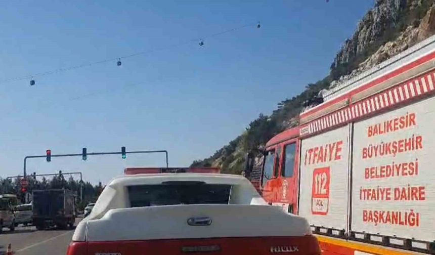Balıkesir ekipleri teleferik kazası için Antalya’da