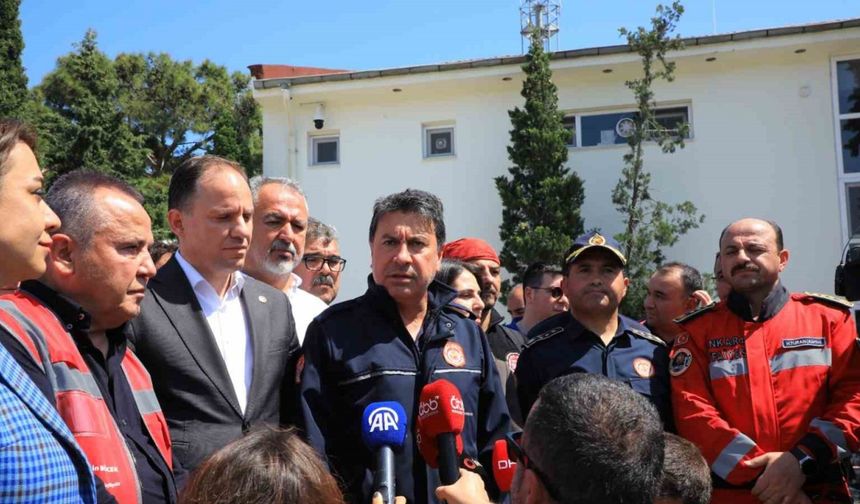 Başkan Aras Koordinesinde ekipler teleferik kazasında görev aldı