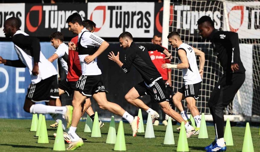 Beşiktaş, Fenerbahçe maçı hazırlıklarını tamamladı