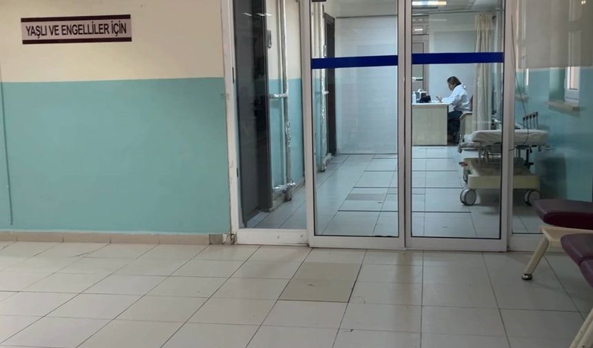Hastane tuvaletinde skandal