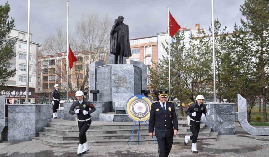 Kars’ta Türk Polis Teşkilatı’nın kuruluş yıl dönümü kutlandı