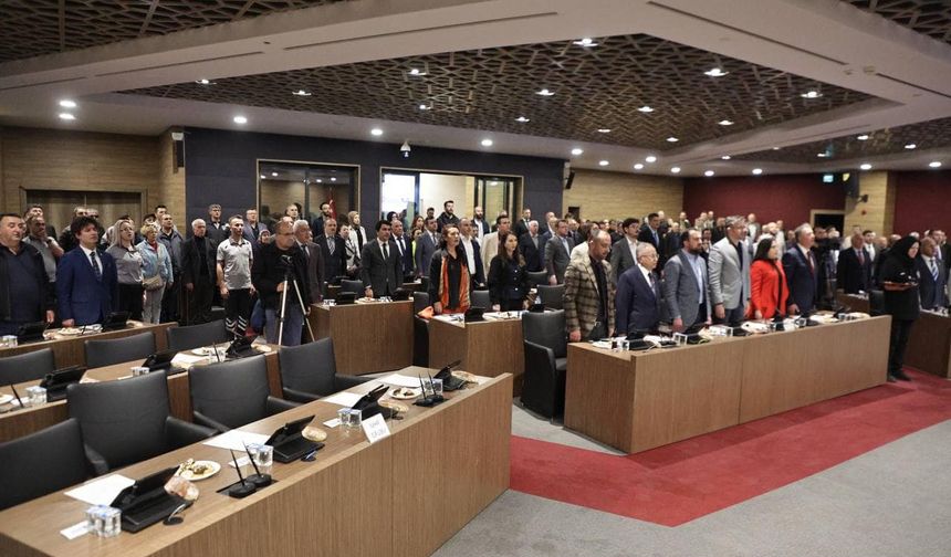 Kütahya’da yeni dönemin ilk meclis toplantısı yapıldı