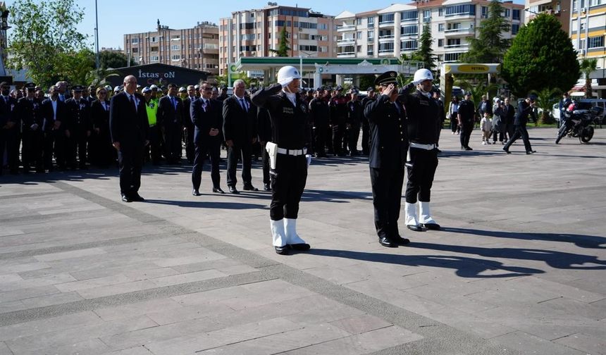 Polis teşkilatının 179. Yılı Edremit’te kutlandı