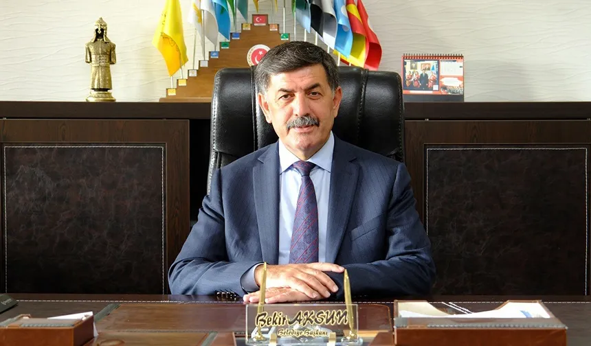 Başkan Aksun’dan 30 Ağustos Zafer Bayramı Mesajı