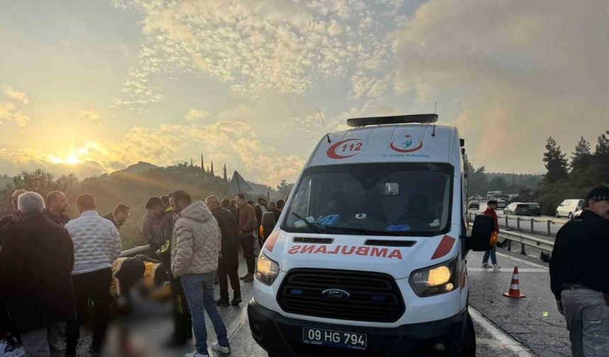 Söke’de trafik kazası: 1 ölü, 2 yaralı