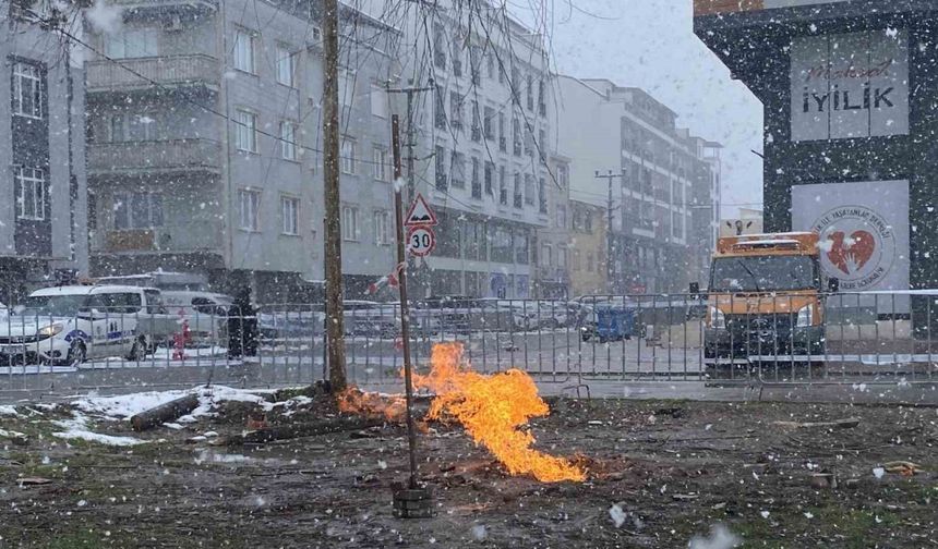 Kocaeli’deki metan gazı yangını 5. gününde, ekipler bölgede nöbet tutuyor