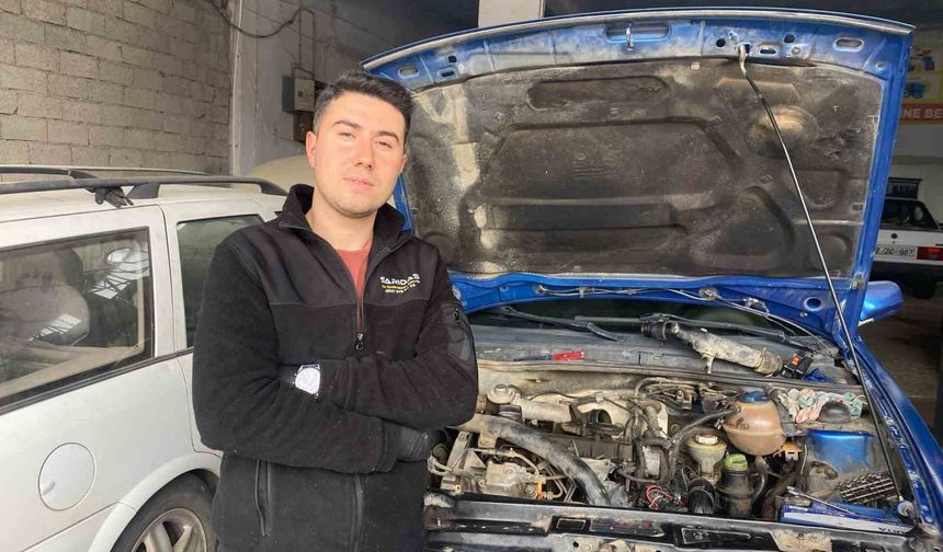 Oto Tamircisiydi, Şimdi Makine Mühendisi!