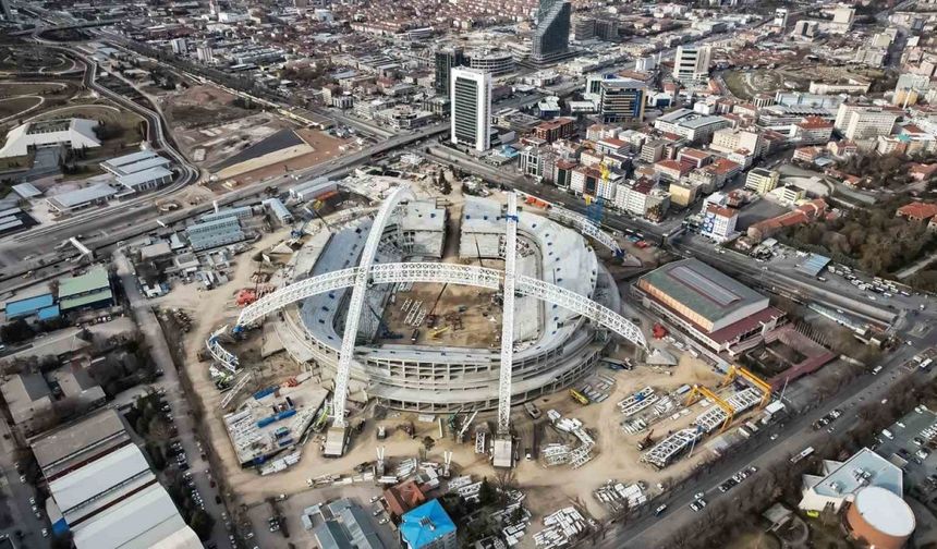 Dünyanın en ağır çatısı Ankara’da yükseliyor