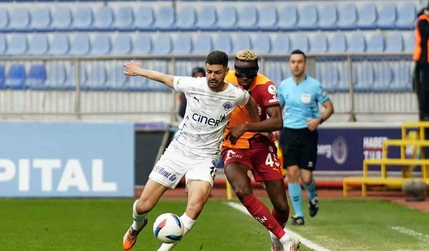 Trendyol Süper Lig: Kasımpaşa: 3 - Galatasaray: 3 (Maç sonucu)