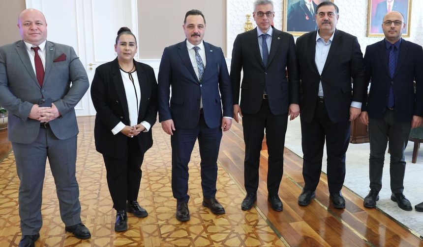 TİMBİR Heyeti, Bakan Memişoğlu ile Bir Araya Geldi