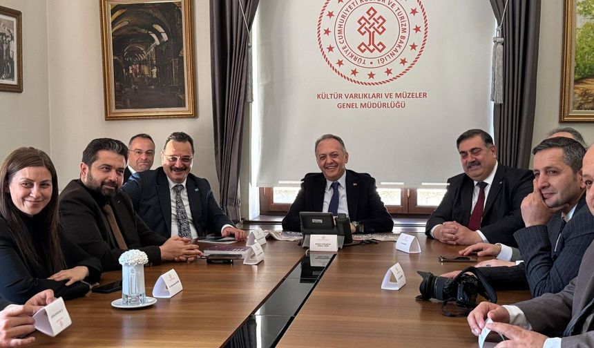 TİMBİR Heyeti Kültür ve Turizm Bakan Yardımcısı Gökhan Yazgı’yı Ziyaret Etti