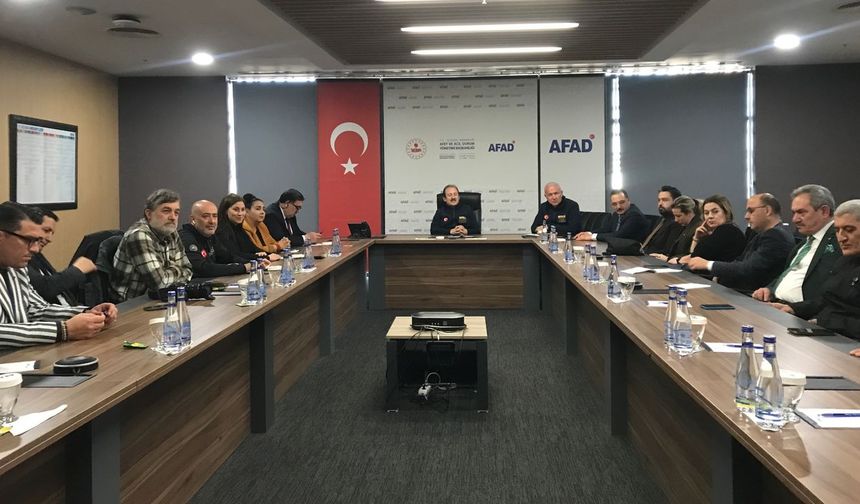 TİMBİR Heyetinden AFAD’a Ziyaret