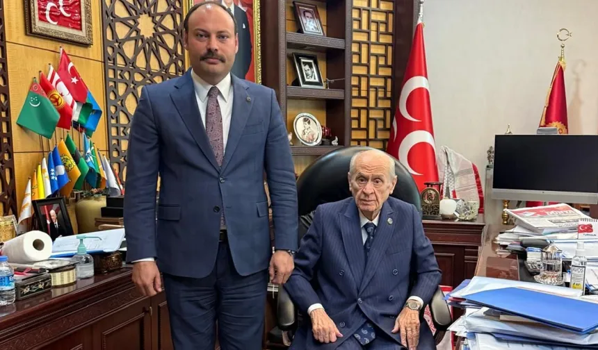 MHP Erzincan İl Başkanı Özarslan’dan Bahçeli’ye Ziyaret