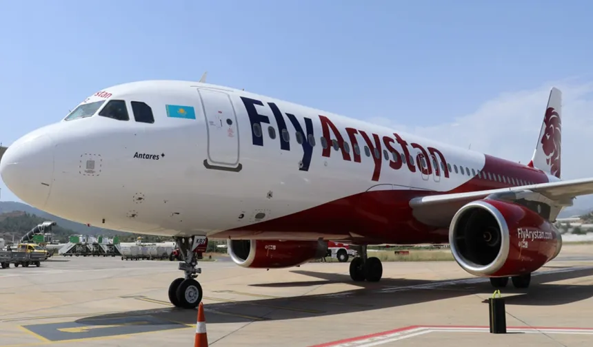 Gazipaşa-Alanya Havalimanı, FlyArsytan'ın ilk uçuşunu karşıladı