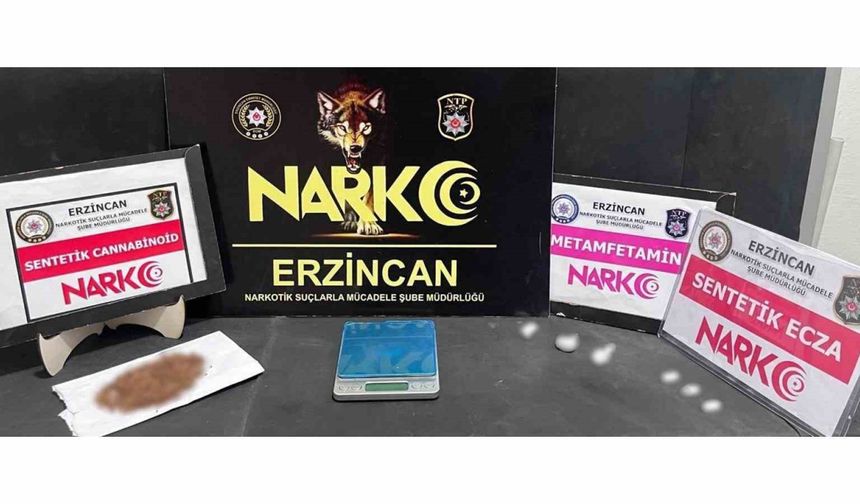 Erzincan’da Uyuşturucu Operasyonu: 4 Kişi Hakkında İşlem Yapıldı