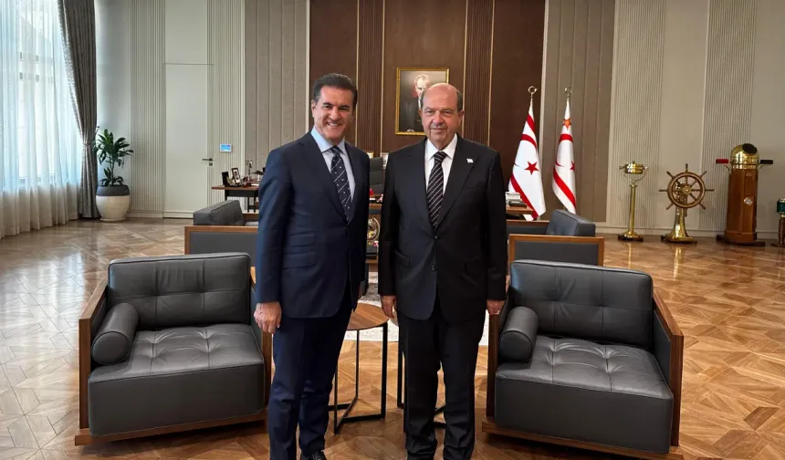 Sarıgül, KKTC Lideri Ersin Tatar’la Görüştü