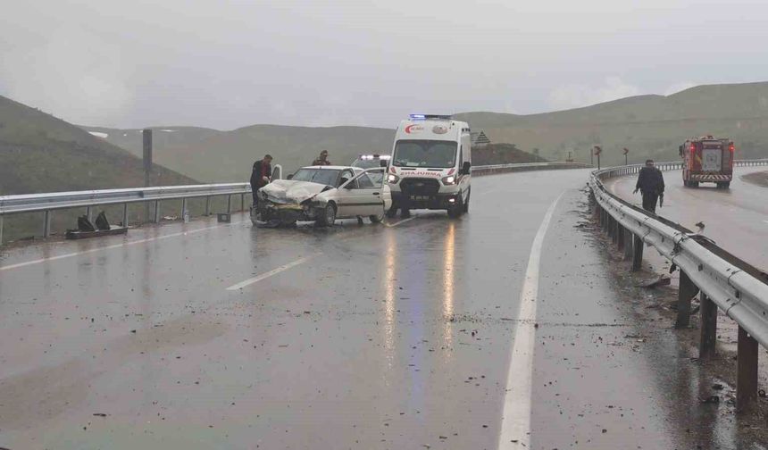 Erzincan- Erzurum karayolunda Feci Kaza