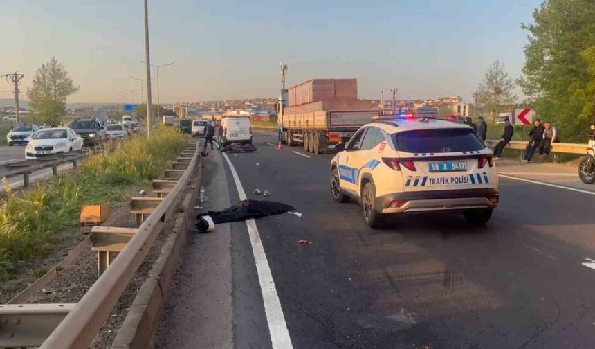 Motosiklet kazası: 17 yaşındaki genç kız hayatını kaybetti