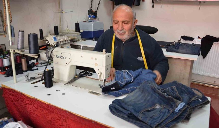 Tercan'da terzilere bayram yoğunluğu