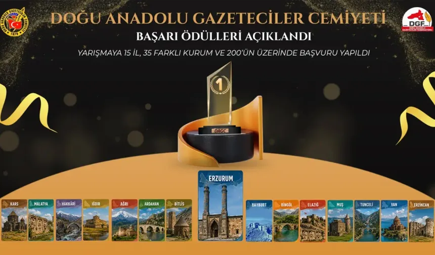 Doğu Anadolu Basınının Enleri Belli Oldu