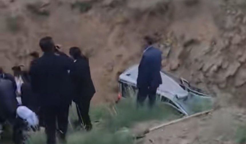 Araç şarampole yuvarlandı: 1 ölü