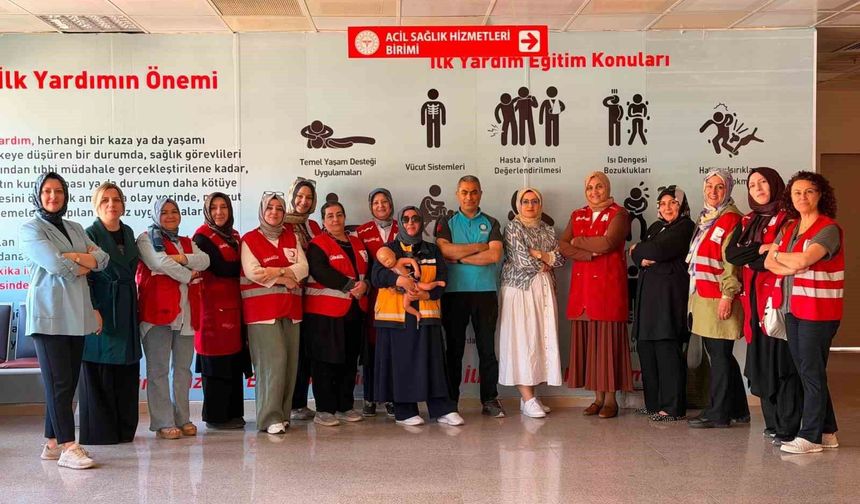 Erzincan’da Temel İlk Yardım Eğitimi Düzenlendi