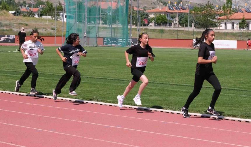 Erzincan'da U14 Atletizm İl Seçmeleri Tamamlandı
