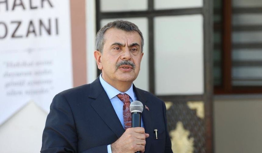 Milli Eğitim Bakan Tekin Erzincan’da Konuştu