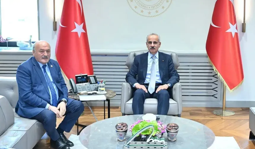 Erzincan ulaşım projeleri Ankara’da ele alındı