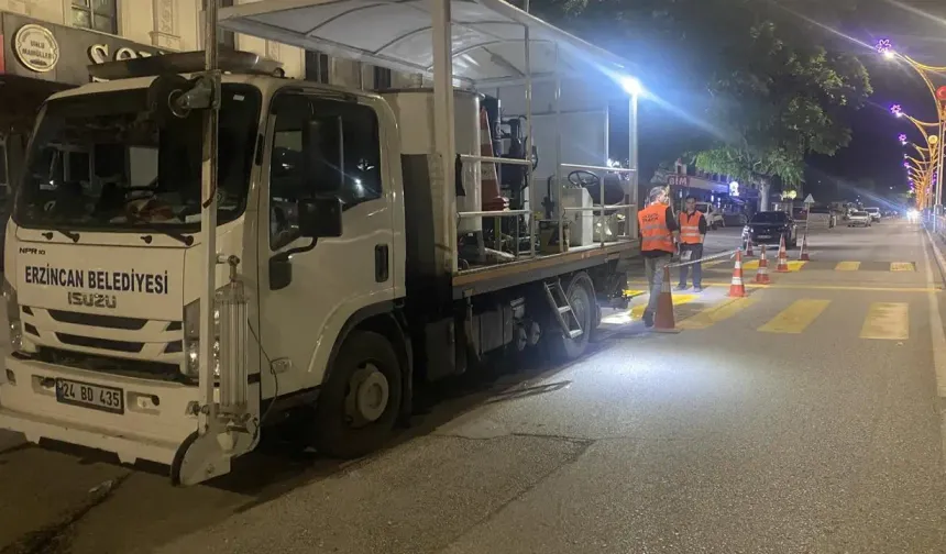 Erzincan’da Yaya Geçitleri Yenileniyor