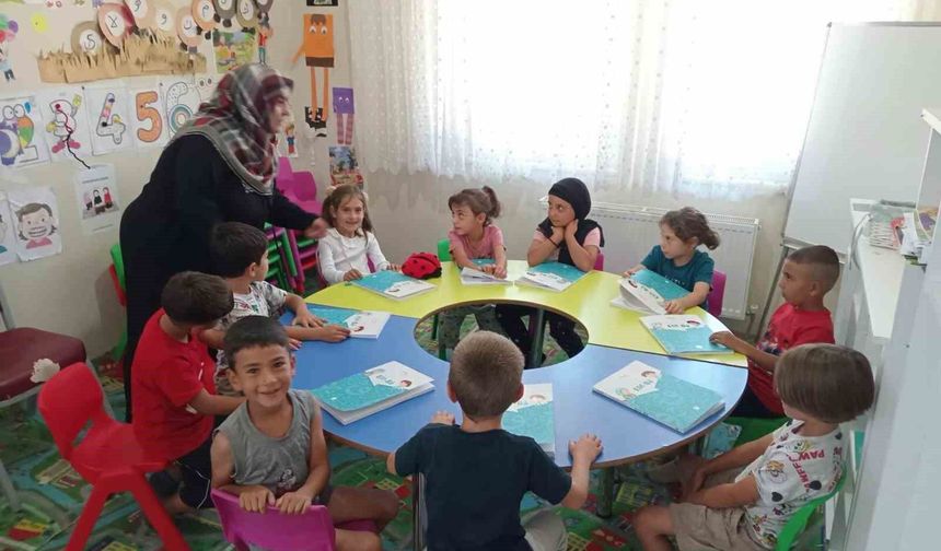 Erzincan'da 4-6 yaş Kur'an kursu ziyaret edildi