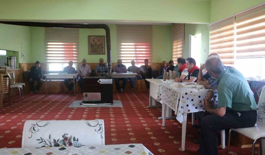 Erzincan'da İl Tarım ve Orman Müdürü Koçaker üreticilerle buluştu