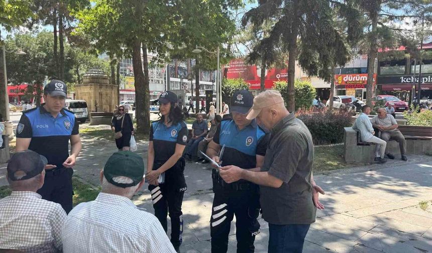 Erzincan’da Polis Ekiplerinden Dolandırıcılık Uyarısı