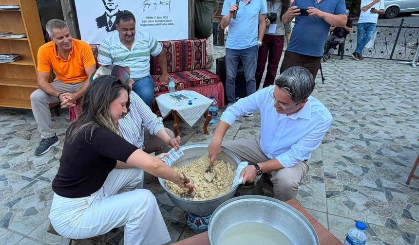 Kemaliye Helvası deneyim atölyesinde tanıtıldı