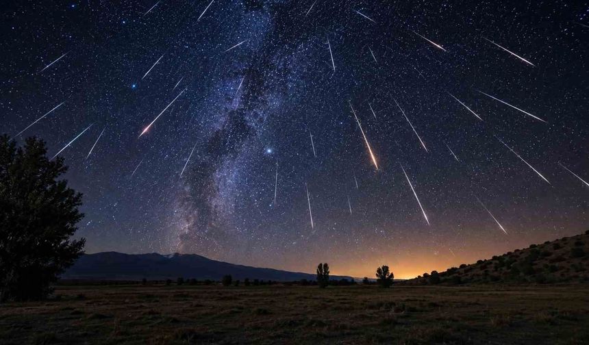 Erzincan Semalarında Perseid Şöleni