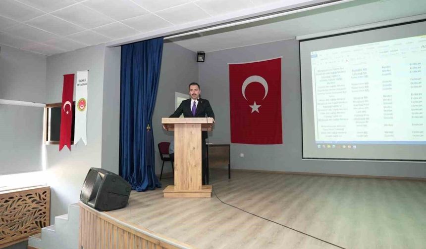 Üzümlü'de deprem tatbikatı hazırlıkları sürüyor