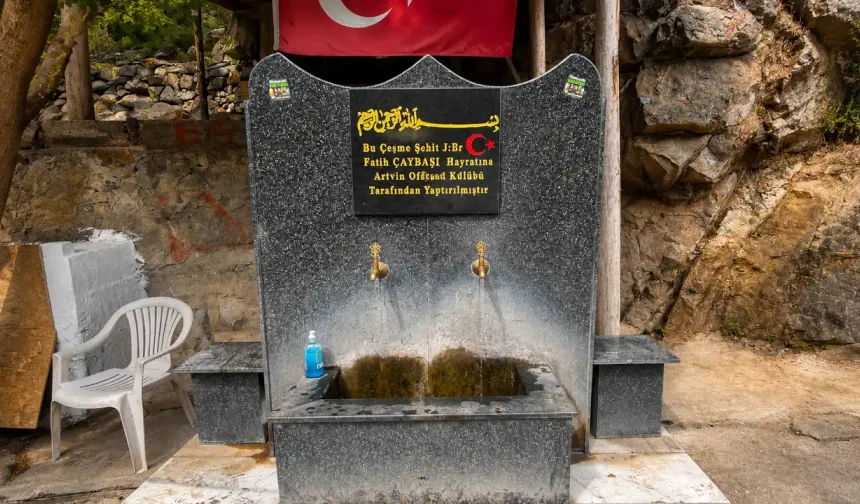 Şehit Jandarma Er Fatih Çaybaşı unutulmadı
