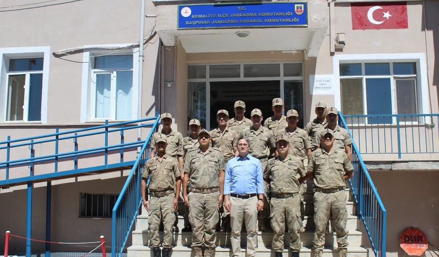 Başpınar Karakolunda güvenlik ve asayiş değerlendirmesi