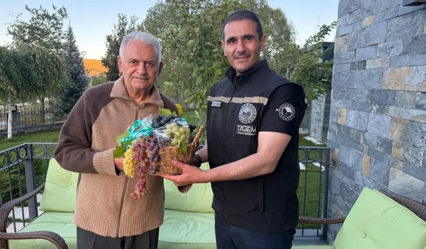 Binali Yıldırım’a Erzincan Tarımı Brifingi