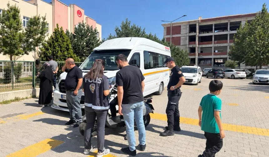 Erzincan Polisi Okul Çevrelerinde Denetimleri Artırdı