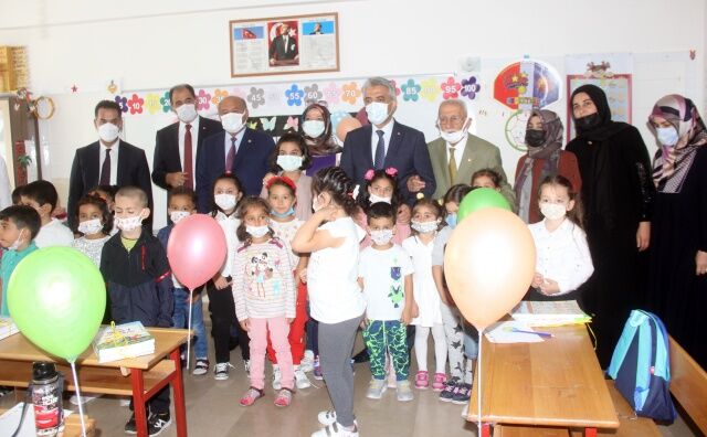 Erzincan’da öğrenciler yüz yüze eğitime başladı