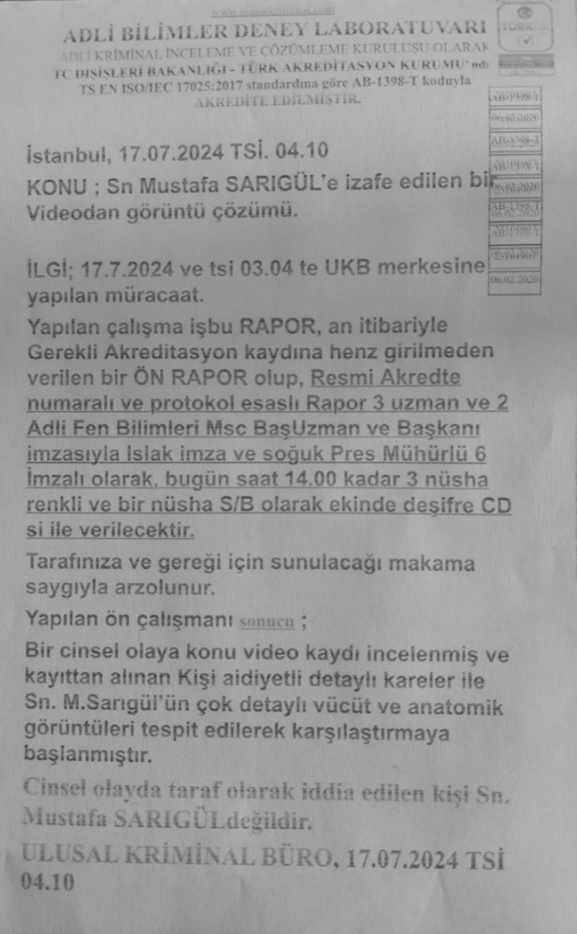 Chp Milletvekili Mustafa Sarıgül'den Sahte Video İddiasına Sert Tepki