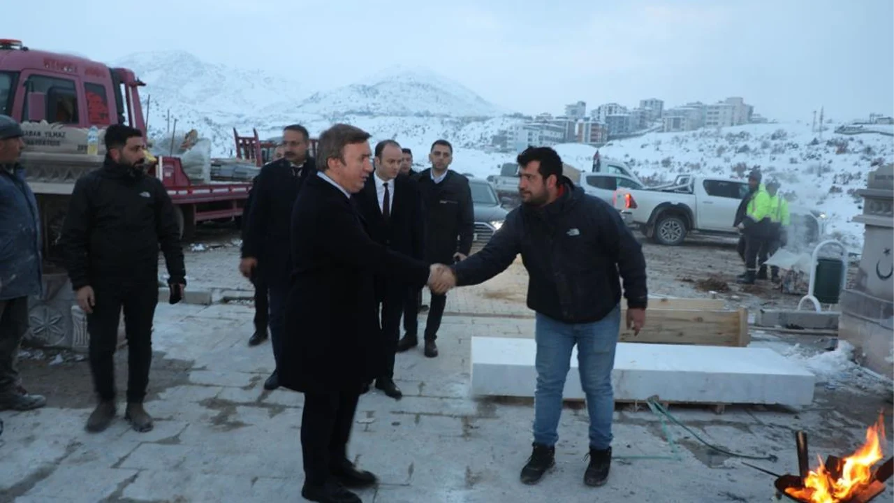 Erzincan'da Maden Kazasında Hayatını Kaybeden İşçiler İçin Anıt Yapıldı2