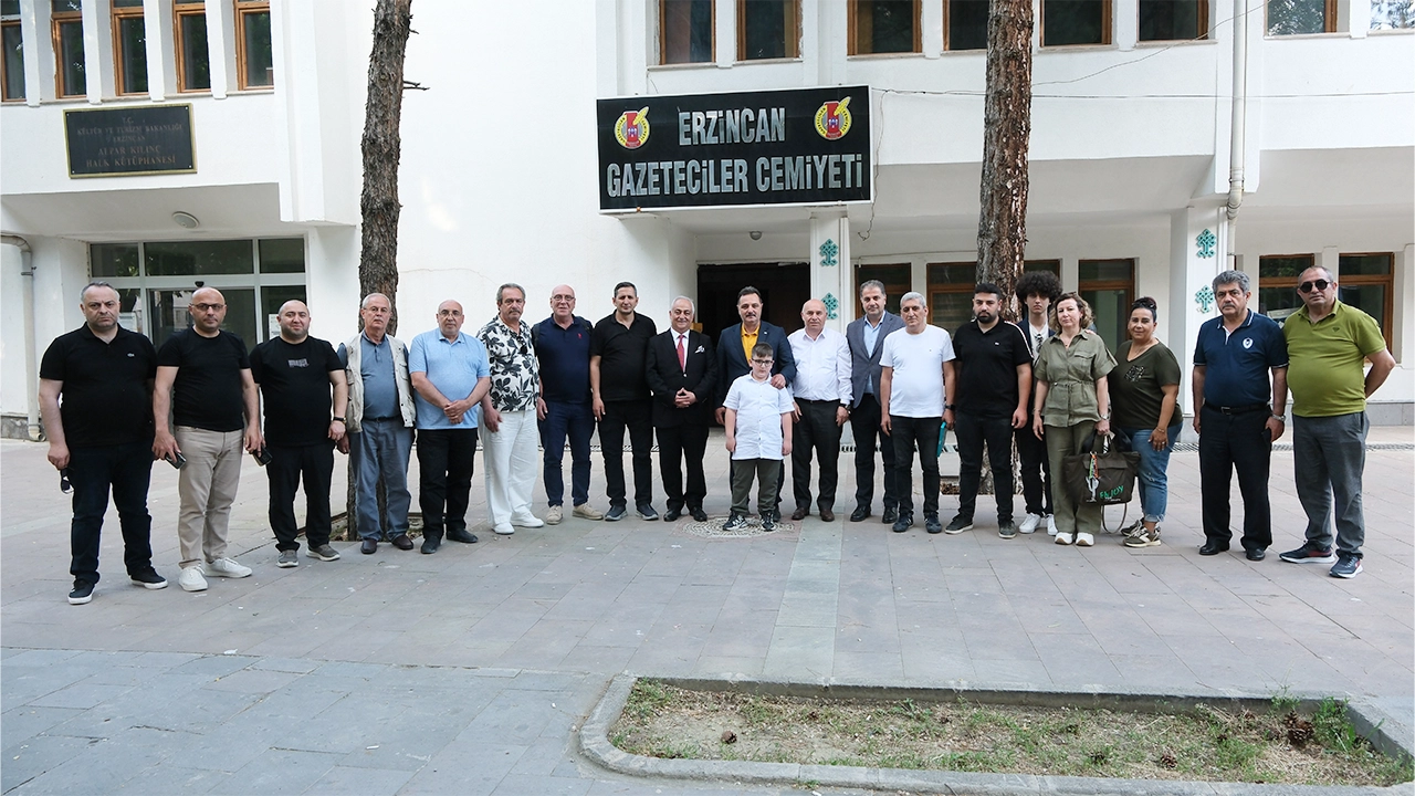 Timbirden Erzincan Gazeteciler Cemiyetine Ziyaret2